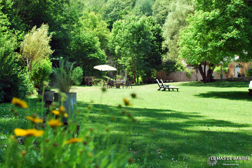 Très grand jardin