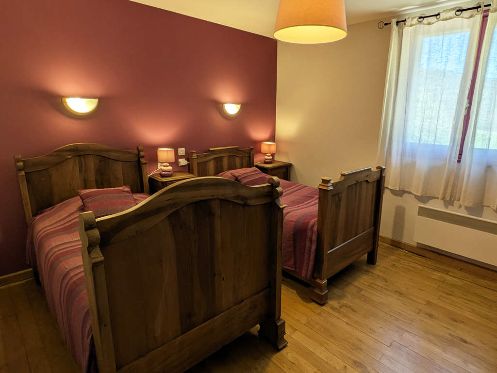 Chambre lilas